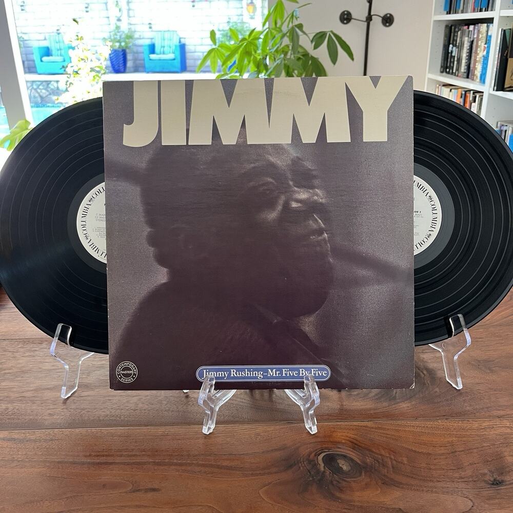 Jimmy Rushing Mr. Five By Five 2xVinyl LP 1980 Columbia White Label Promo